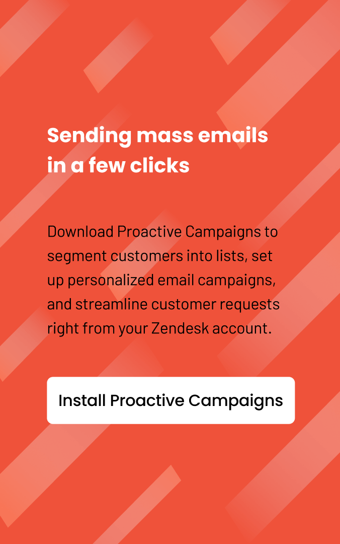 Sending mass emails in a few clicks