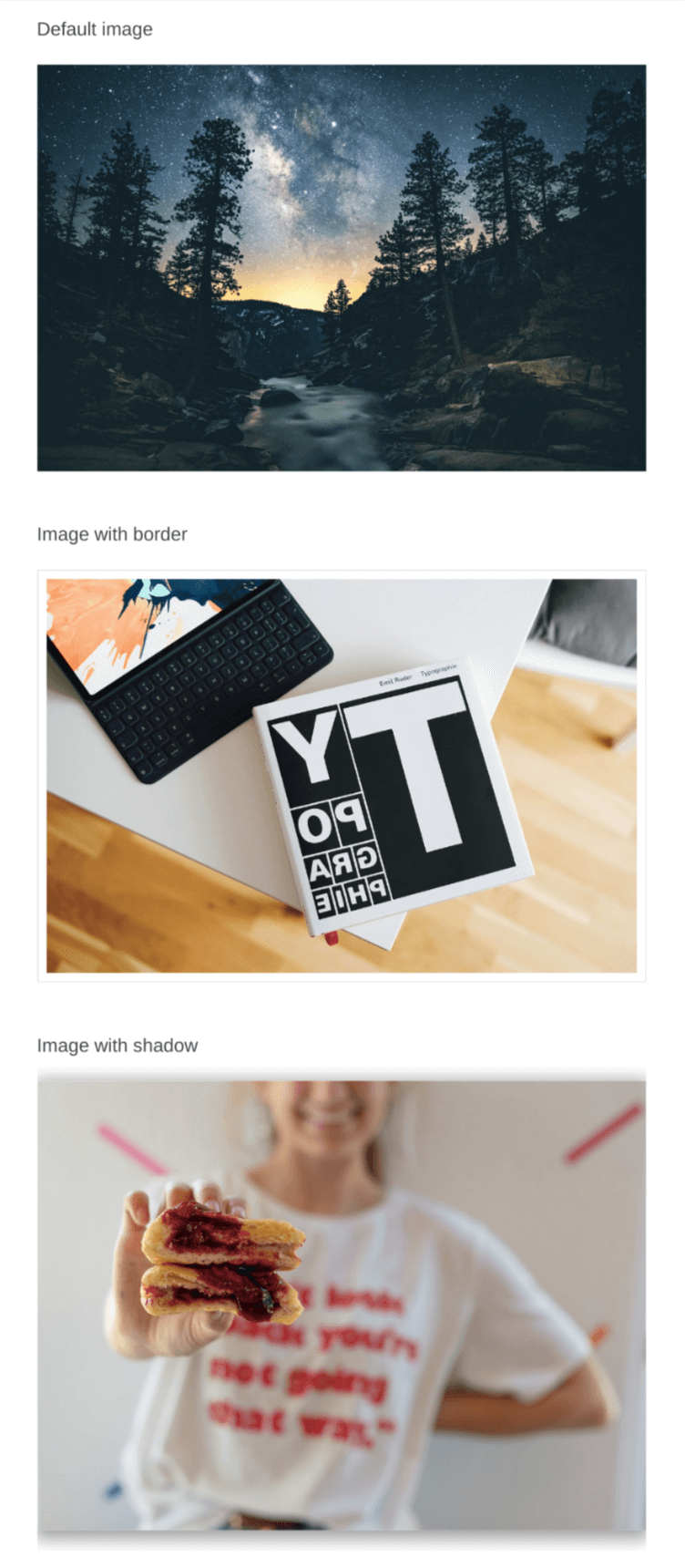 Images in Aarhus theme