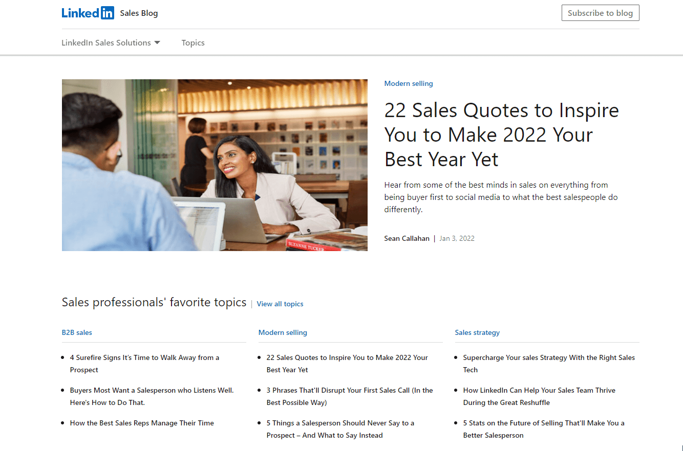 15 Blogs for Sales: How to Stay Agile and Advanced