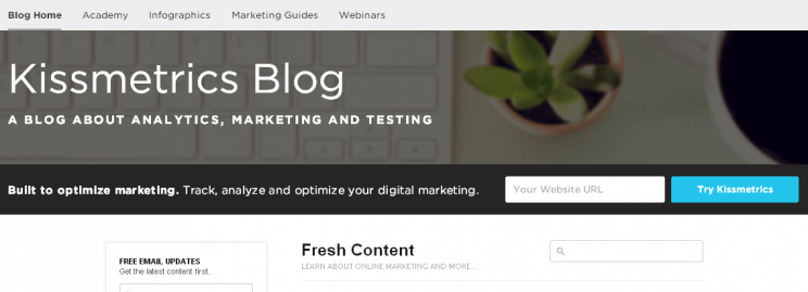 marketing blogs kissmetric