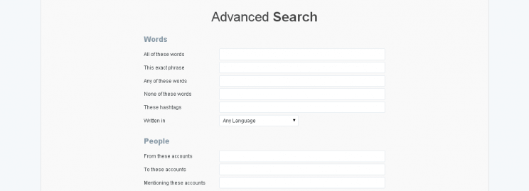 Twitter Advanced Search Email Address