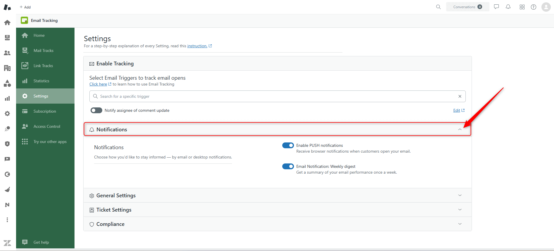 Notifications ET Notifications ET