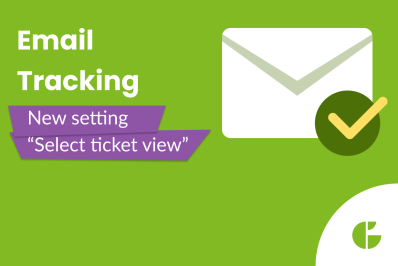 Ticket View In Email Tracking New Setting
