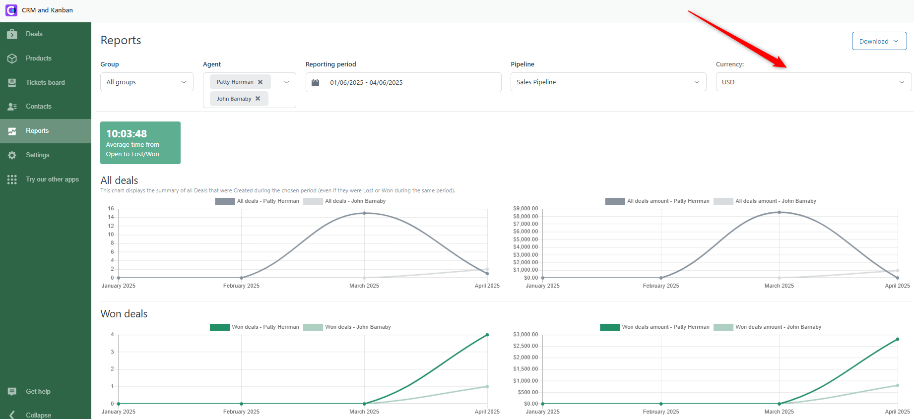 Currency CRM