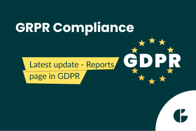 Featured Reports Page In GDPR Compliance