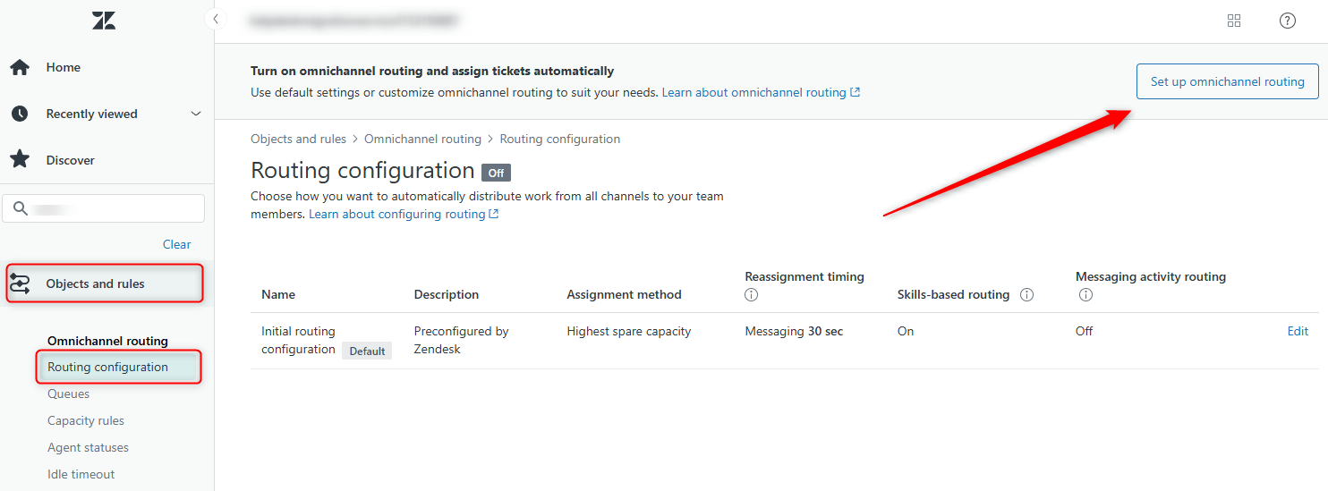 Set up omnichannel routing