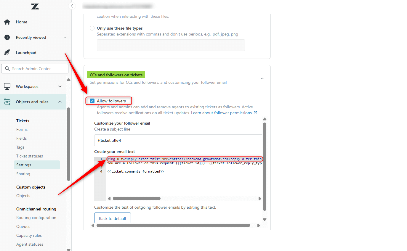 Allow Followers Allow Followers
