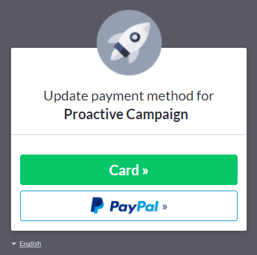 Select Method Select Method