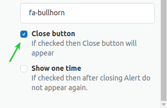 Close Button
