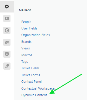 Select Dynamic Content