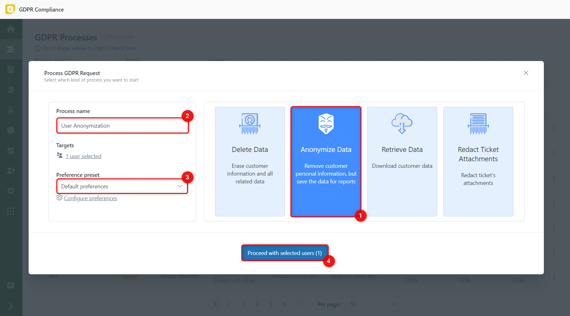 Anonymize Data