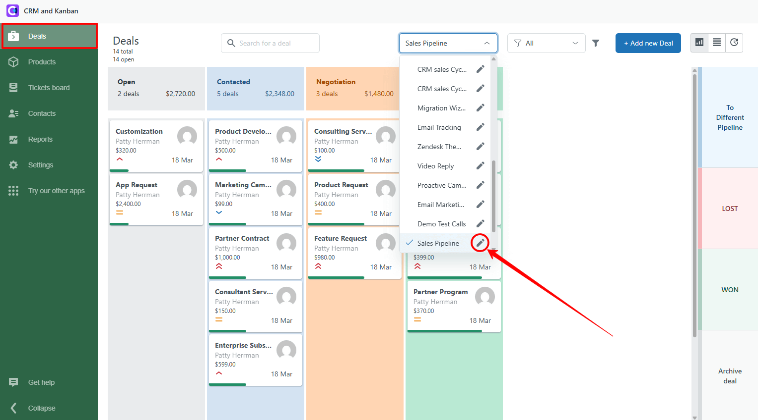 CRM Pipeline