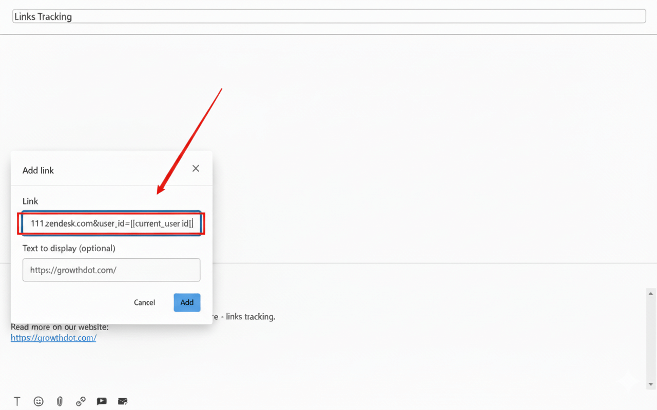 Link Tracking Encrypted