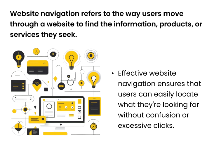 Website navigation