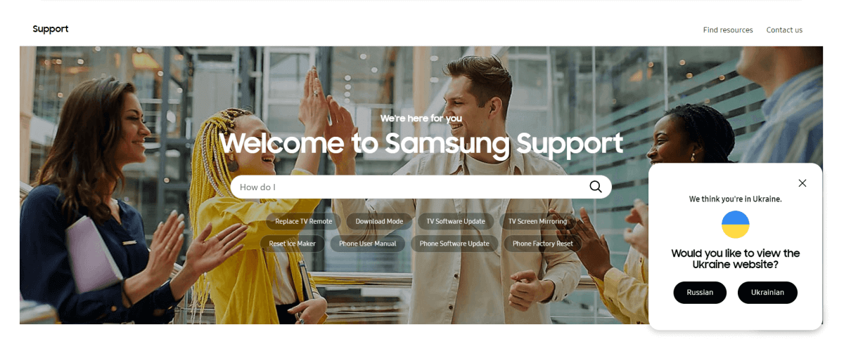 Samsung-Support