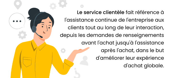 Qu'est-ce que le service client