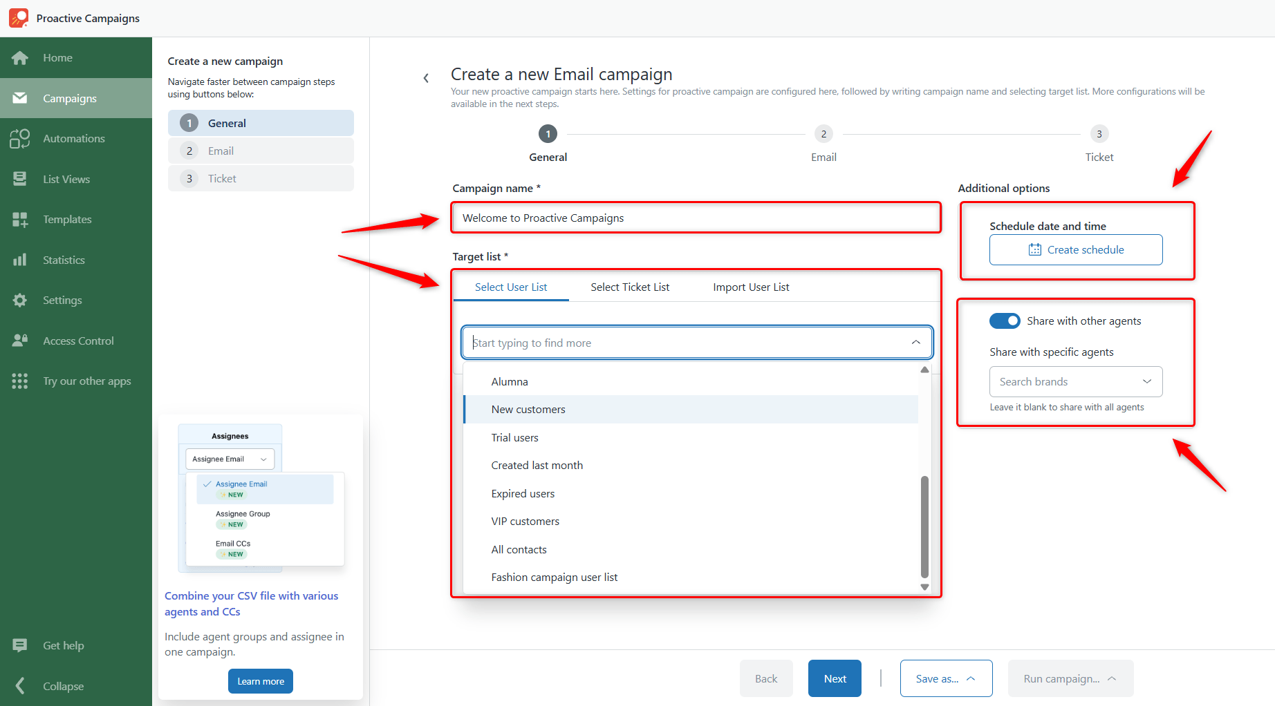 Campaign Editor: General