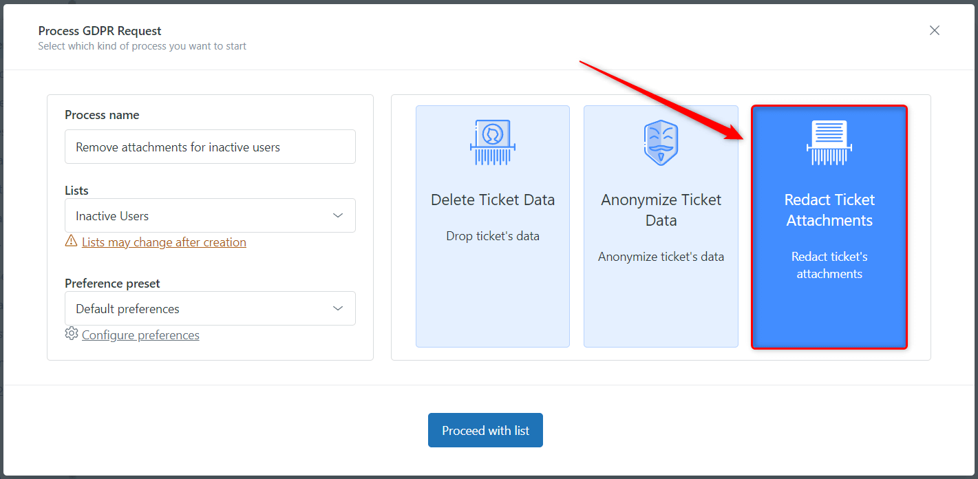 Redact Ticket Attachments