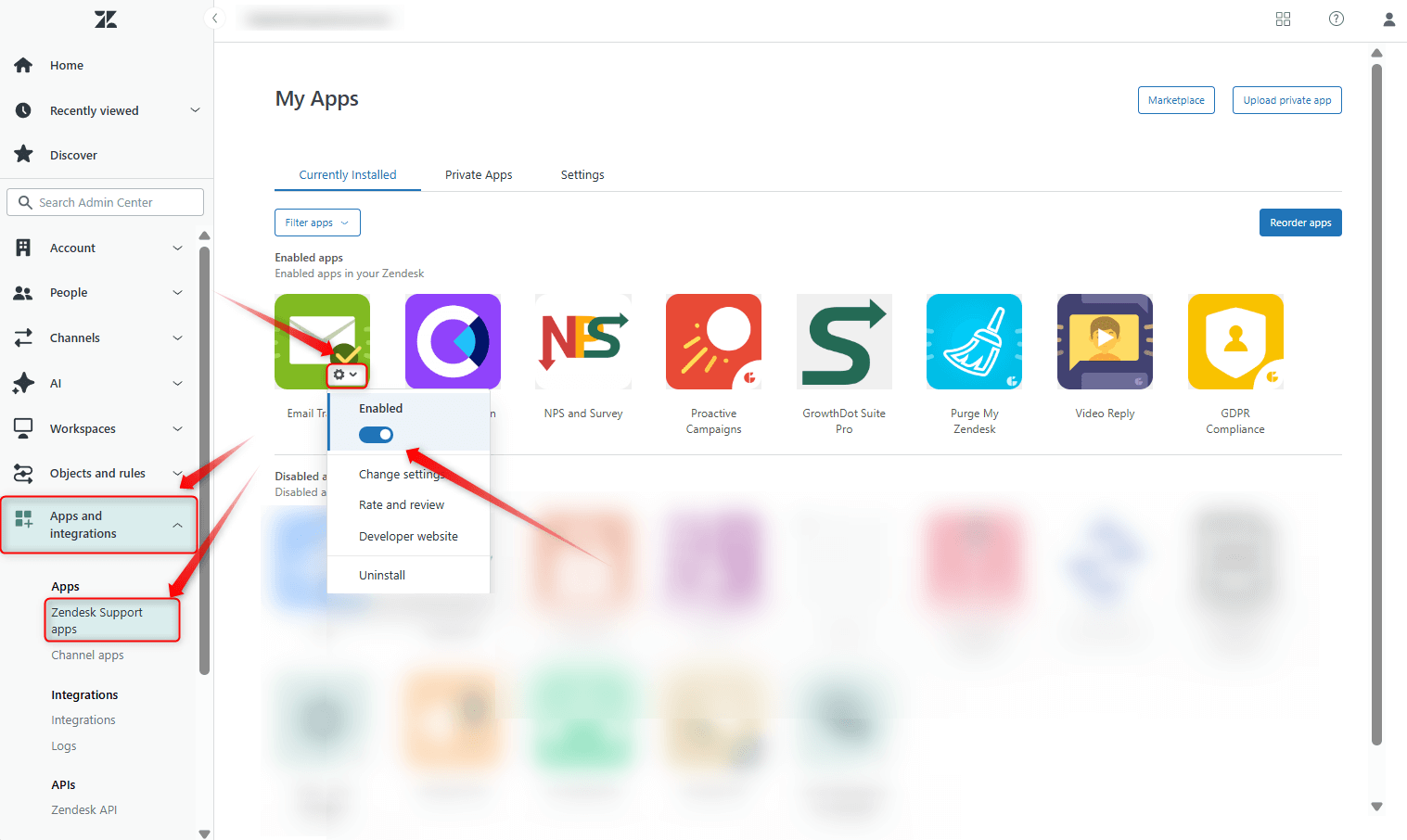 ET Enable Zendesk