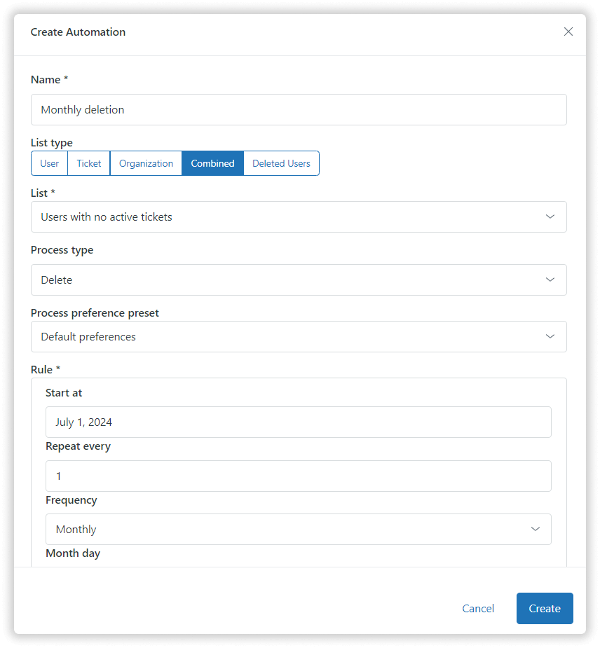 Schedule Deletion  Anonymization and Redaction