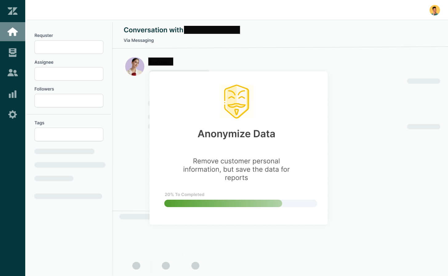 Keep the essential data in Zendesk without violating GDPR