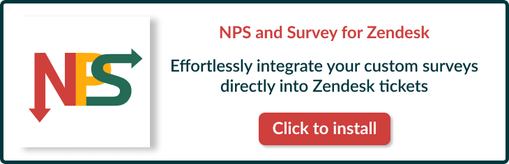 Try NPS and Survey