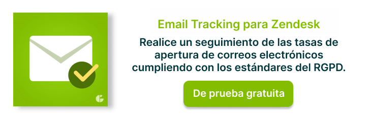 Email Tracking Para Zendesk GDPR