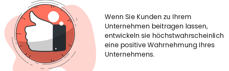 Kunden mitwirken lassen de Kunden mitwirken lassen de