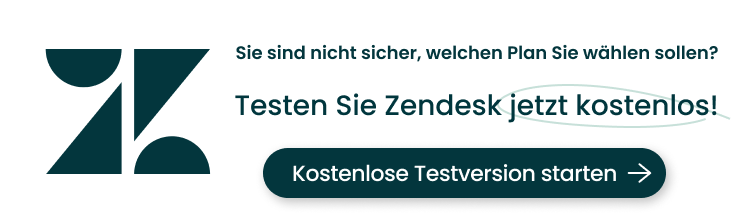 Starten Sie Ihre kostenlose Zendesk-Testversion