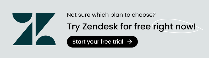 Start Your Zendesk Free Trial