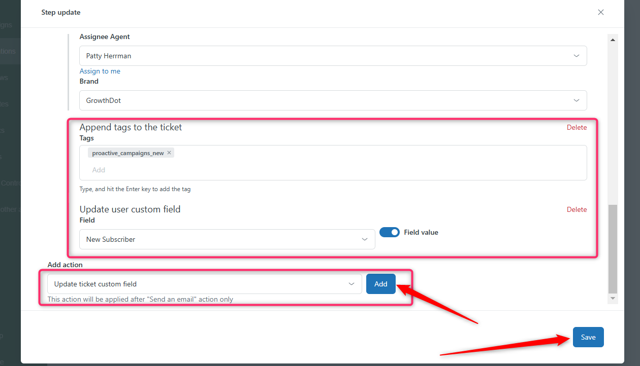 Add Tags to Automated Emails Add Tags to Automated Emails
