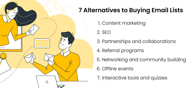 Alternatives to Buying Email Lists