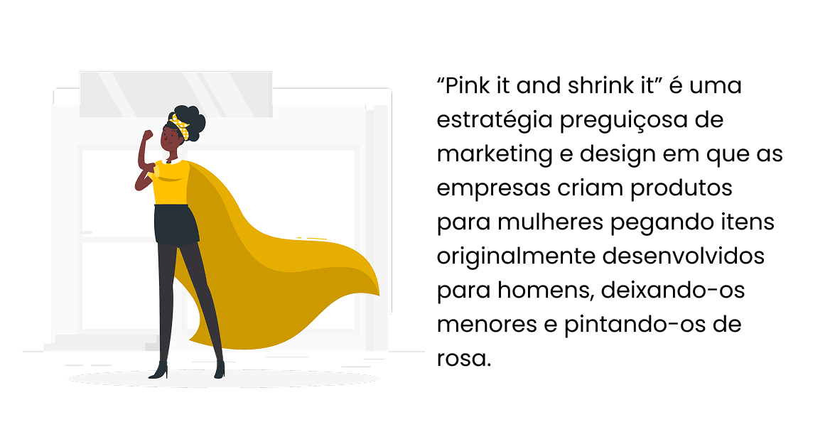 Marketing para homens vs. mulheres Pink Shrink pb