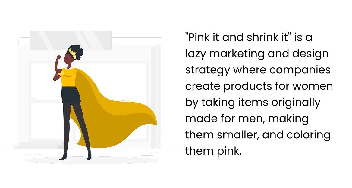 Marketing to men and women Pink Shrink