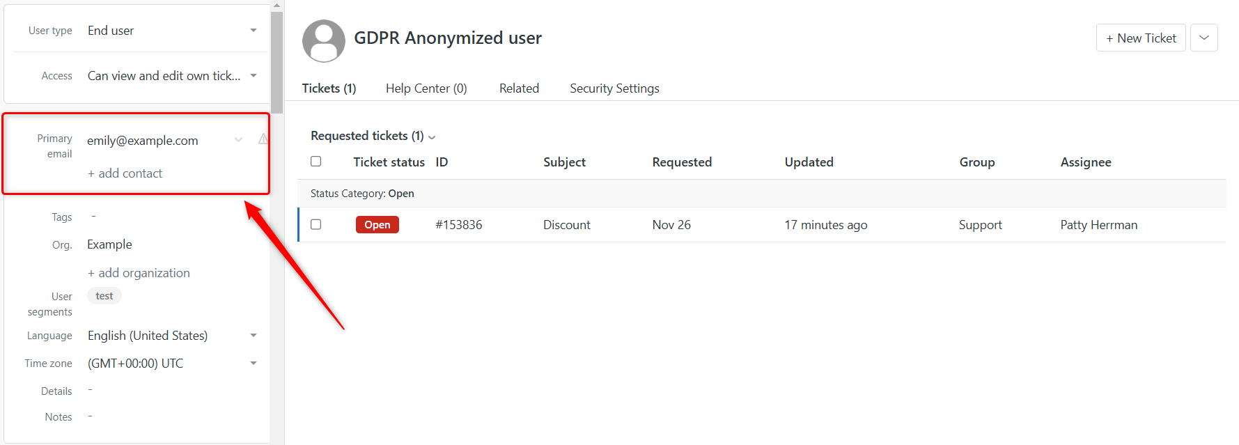 User Identity Anonymization