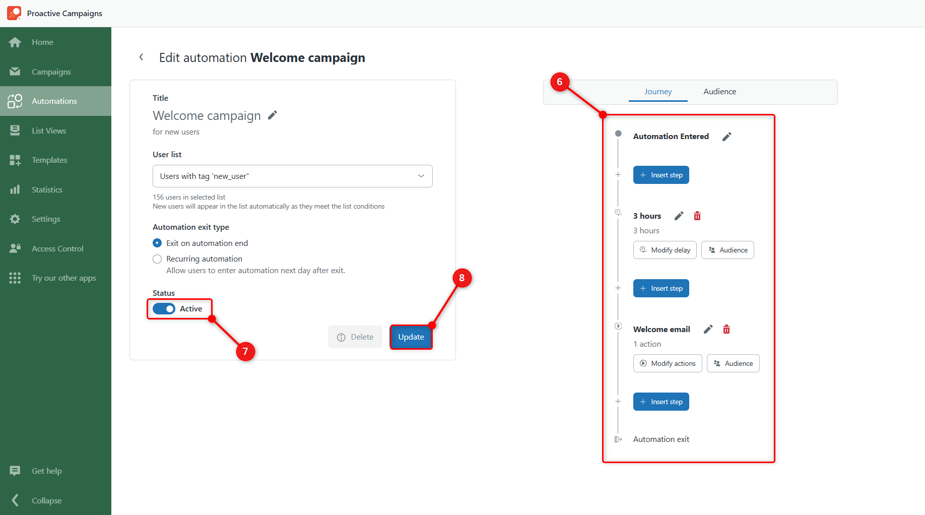 Activate Automation