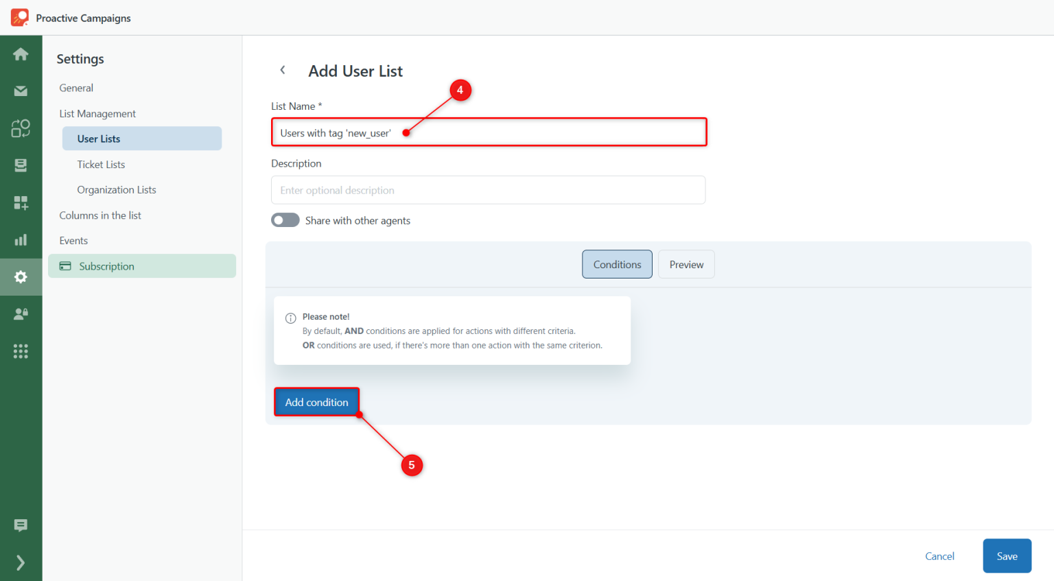How to Set Up Tag-Based Automation in Proactive Campaigns - GrowthDot