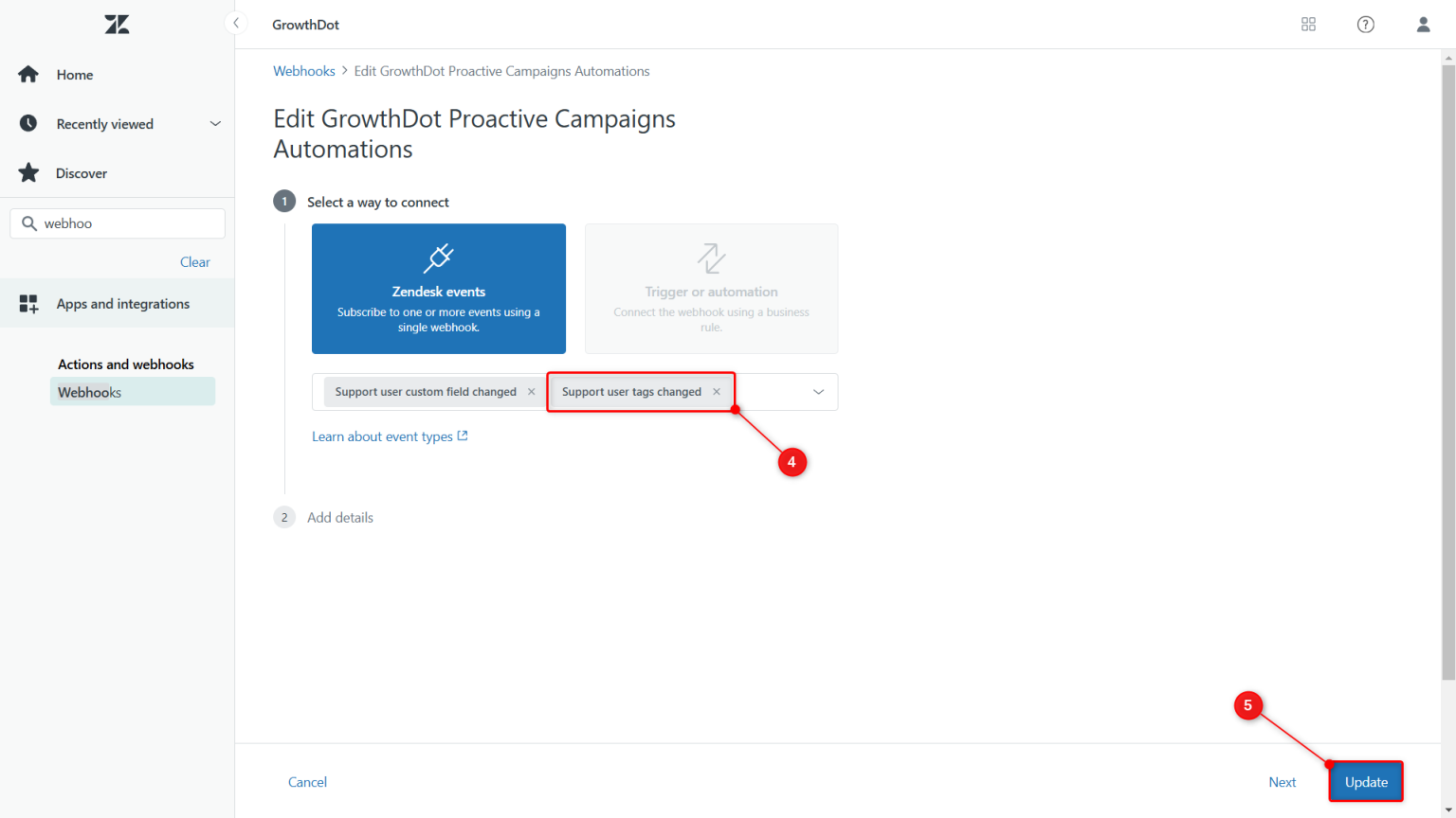 Proponent Tag How to Set Up Tag-Based Automation in Proactive Campaigns - GrowthDot