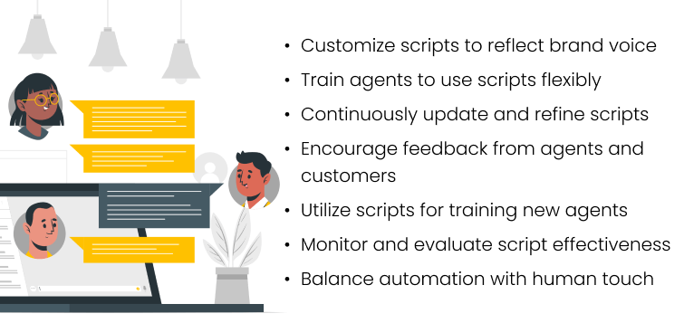 Practices Implementing Live Chat Scripts