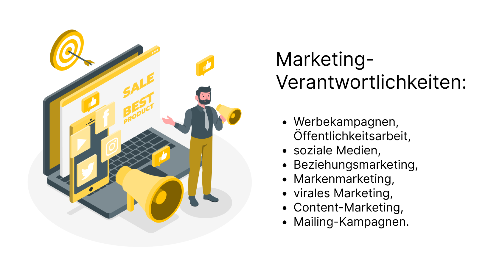 Marketing Verantwortlichkeiten 