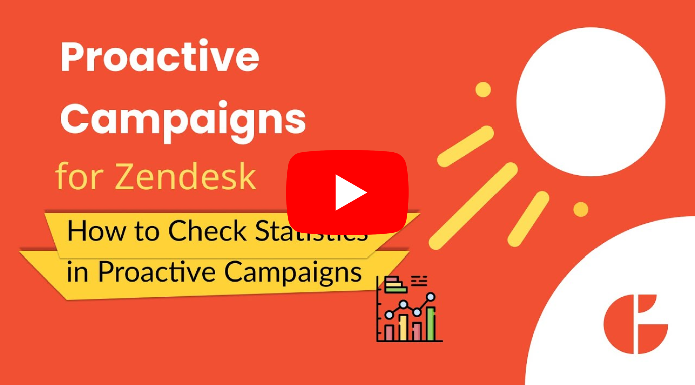 Statistics Proactive Campaigns