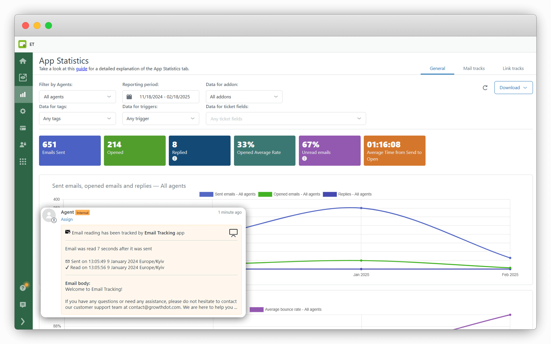 Email Tracking