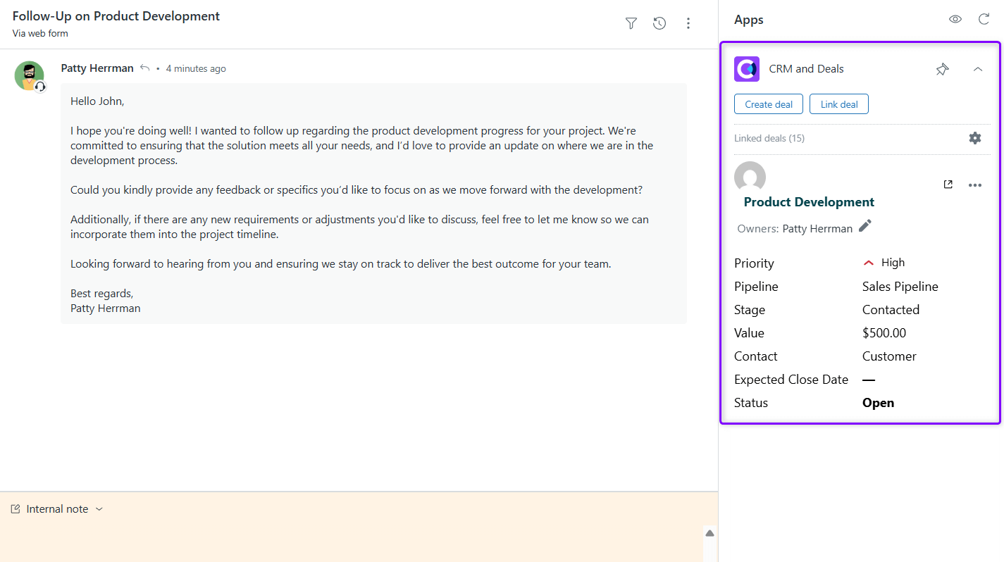 Deals inside Tickets