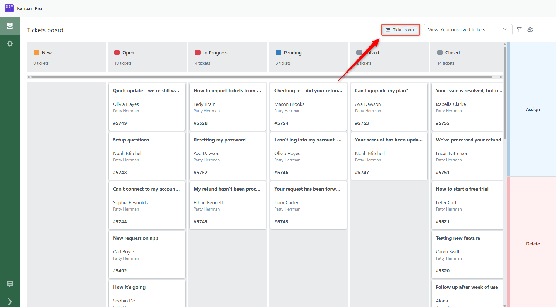 Select Field for Custom Board Columns