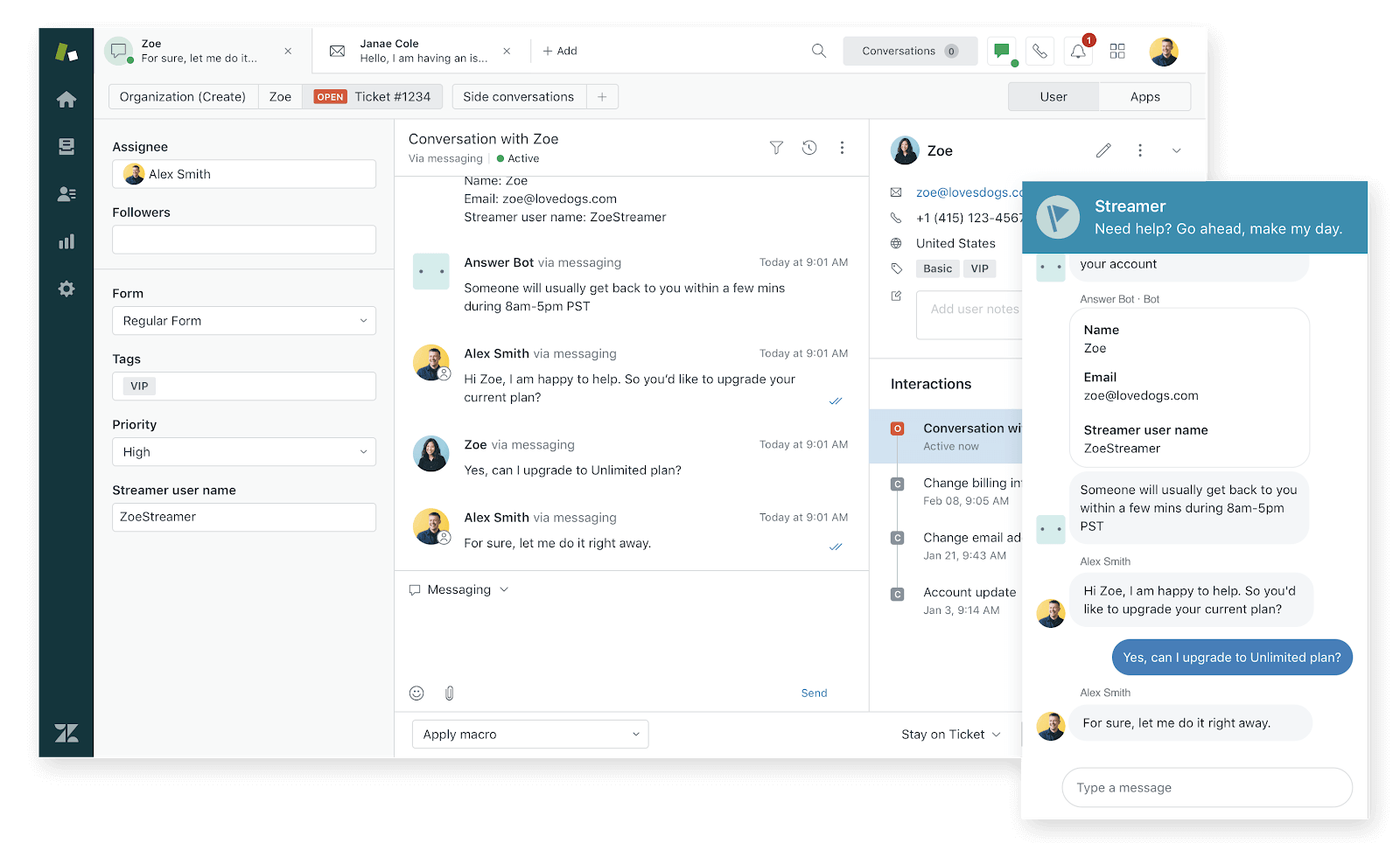 Zendesk Messaging