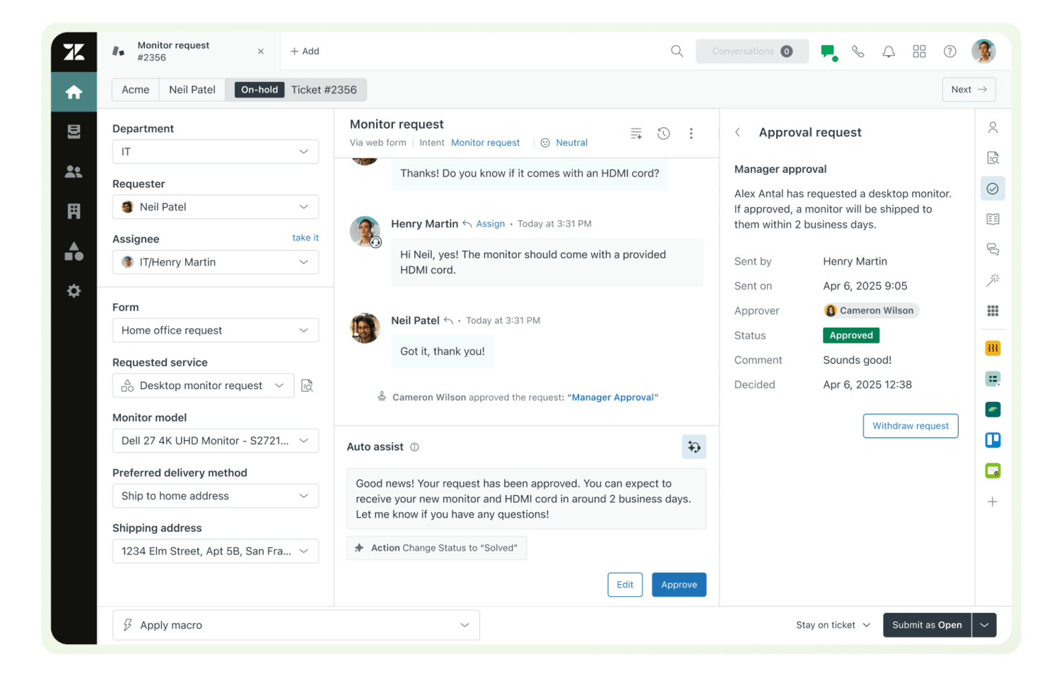 Zendesk Resolution Platform