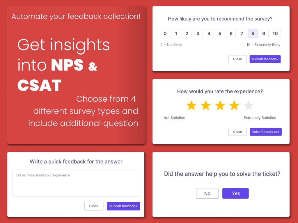 NPS And Survey Net Promoter score questions
