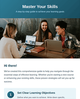 Template preview Educational How-to