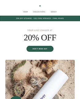 Template preview Flash Sale Alert