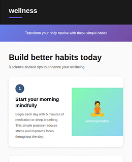 Template preview Tips & Tricks